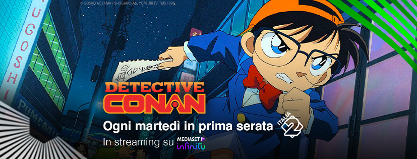 Detective Conan prima stagione - Copertina Mediaset Italia 2