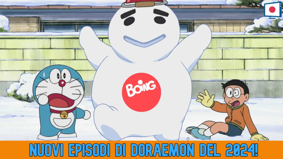 Doraemon nuovi episodi 2024 - Su Boing dall'11 marzo - Notizianime