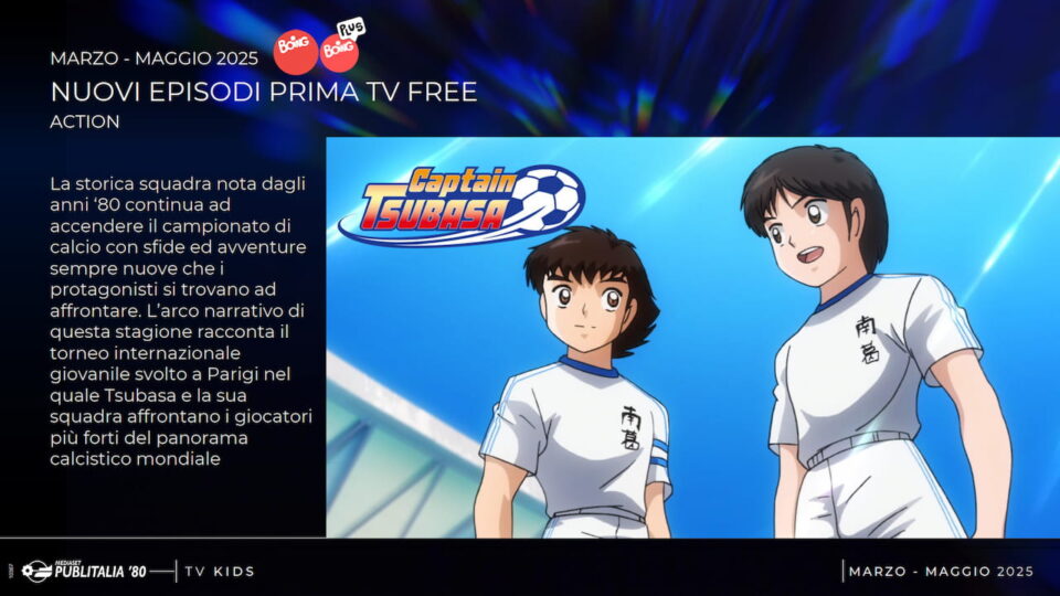 Captain Tsubasa Junior Youth Arc prosegue su Boing anche in primavera, la stagione può essere subito completata - Notizianime