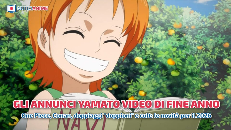 Annunci Yamato Video di fine anno avanzano One Piece e Detective Conan, doppiaggi doppioni (come il terzo di Dandadan) forse su Man-Ga - Notizianime