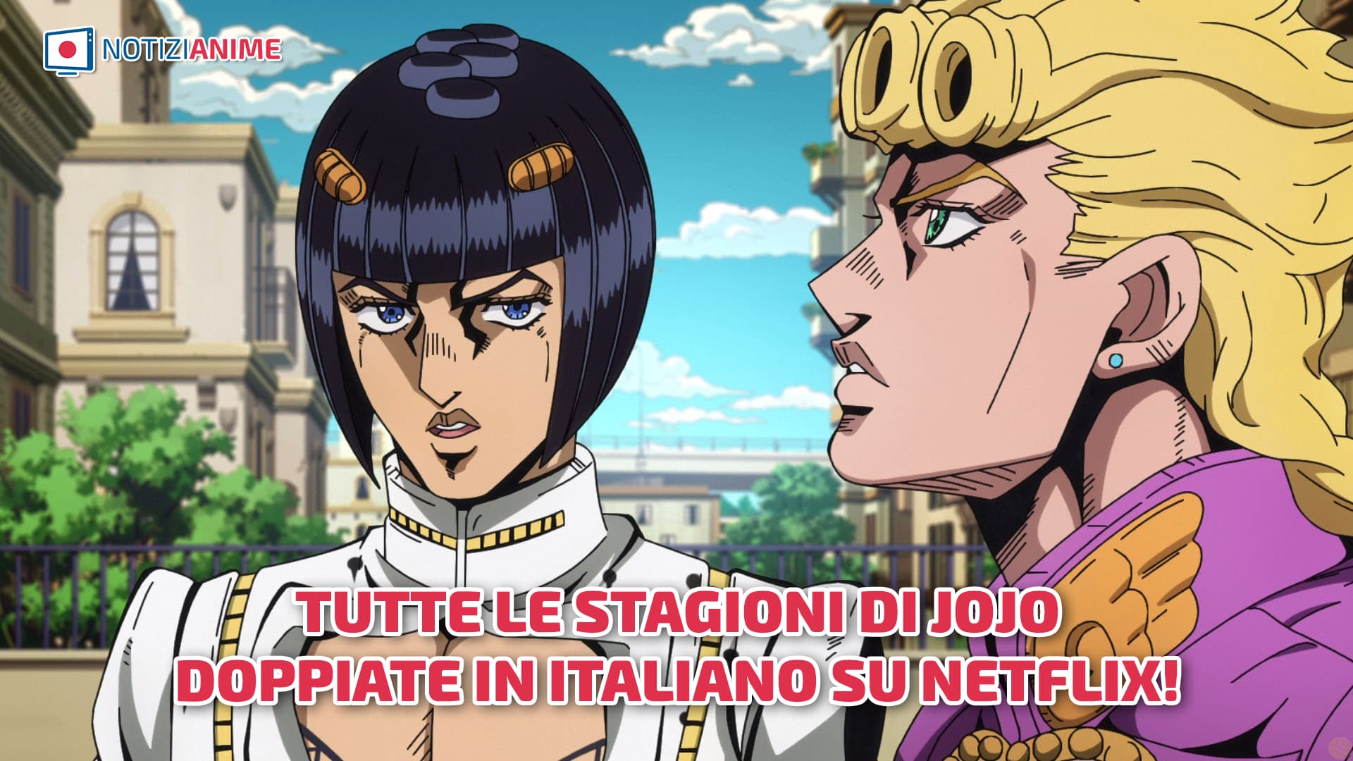 Su Netflix il doppiaggio italiano di tutte le stagioni di JoJo - Stardust Crusaders, Diamond is Unbreakable, Vento Aureo - Cast di doppiatori - Notizianime